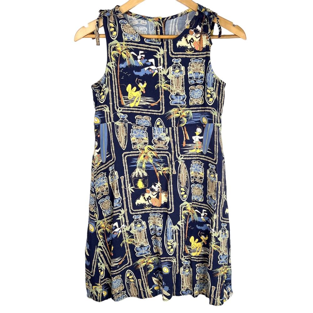 Disney Polynesian Tiki Sundress LG